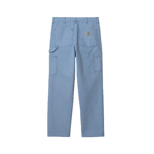 Pantaloni Uomo Carhartt Wip - Double Knee Pant - Celeste