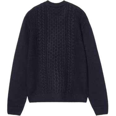 Maglioni Uomo Carhartt Wip - Caster Knit Sweater - Blu