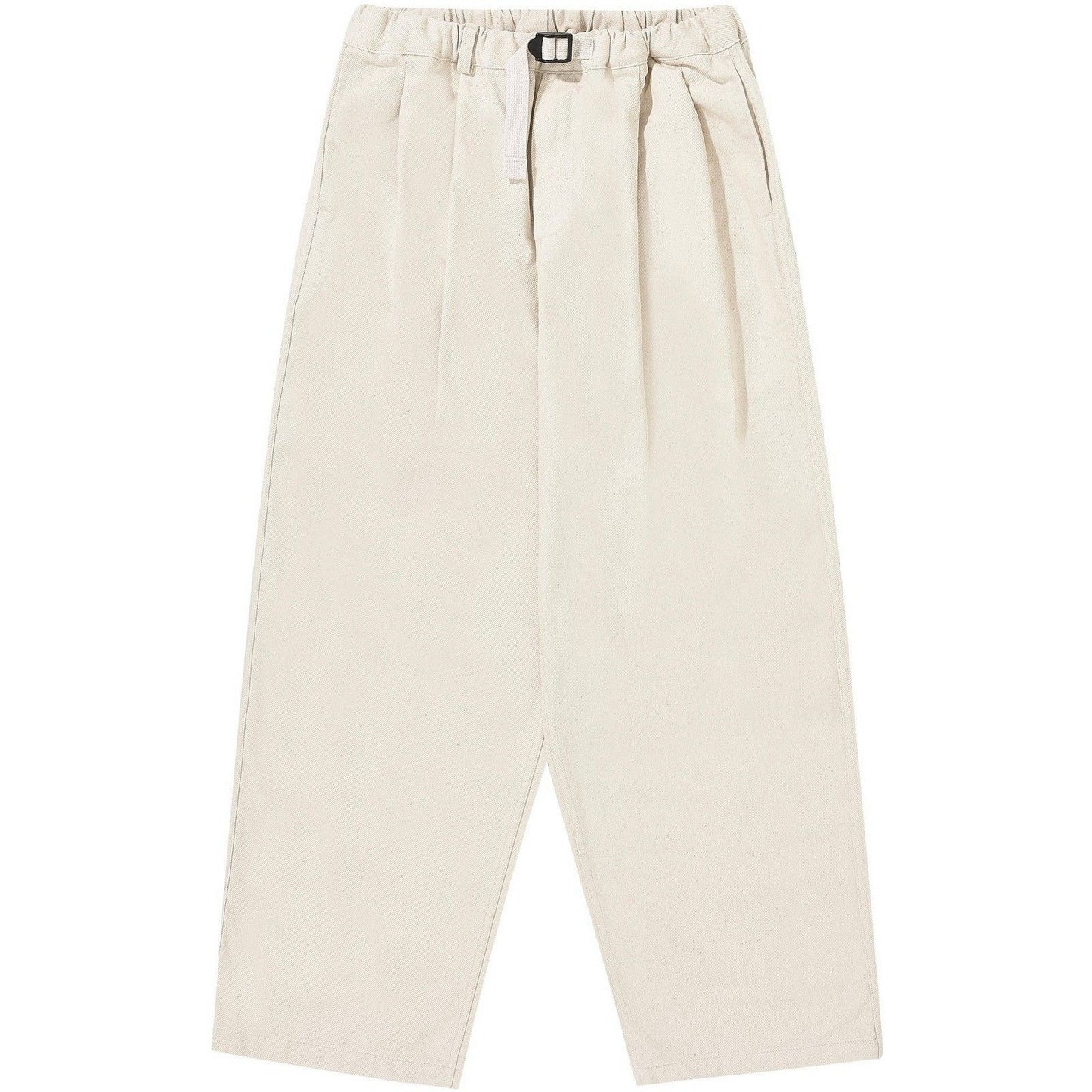Pantaloni Uomo KAPPY DESIGN - Two Tuck Wide Denim Pants - Bianco
