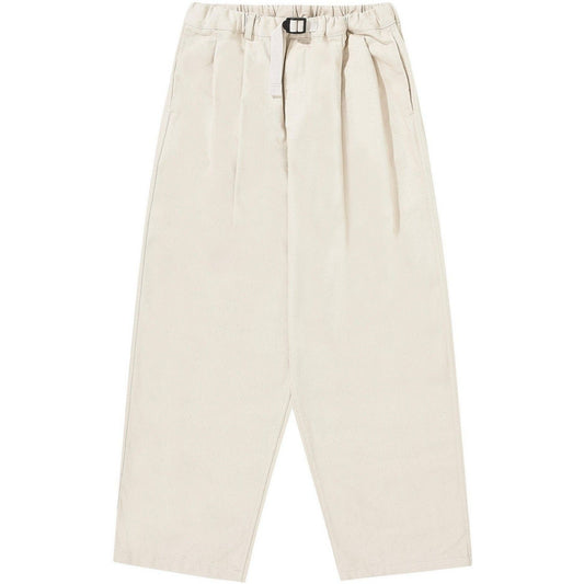 Pantaloni Uomo KAPPY DESIGN - Two Tuck Wide Denim Pants - Bianco