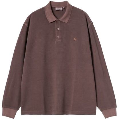Camicie casual Uomo Carhartt Wip - L/S Waffle Rugby Shirt - Marrone