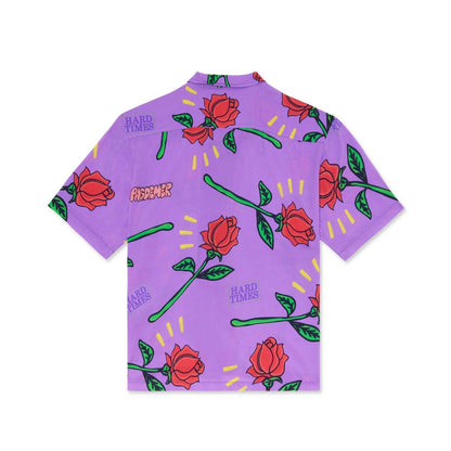 Camicie casual Uomo Pas De Mer - Hard Times Shirt - Viola