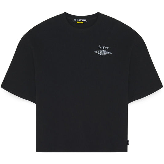 T-shirt Uomo Iuter - Bijoux Waffle Tee - Nero