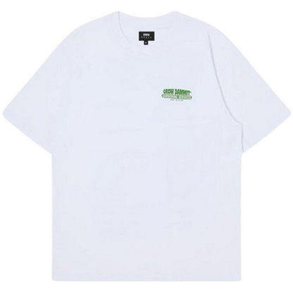 T-shirt Uomo Edwin - Gardening Services Ts - Bianco