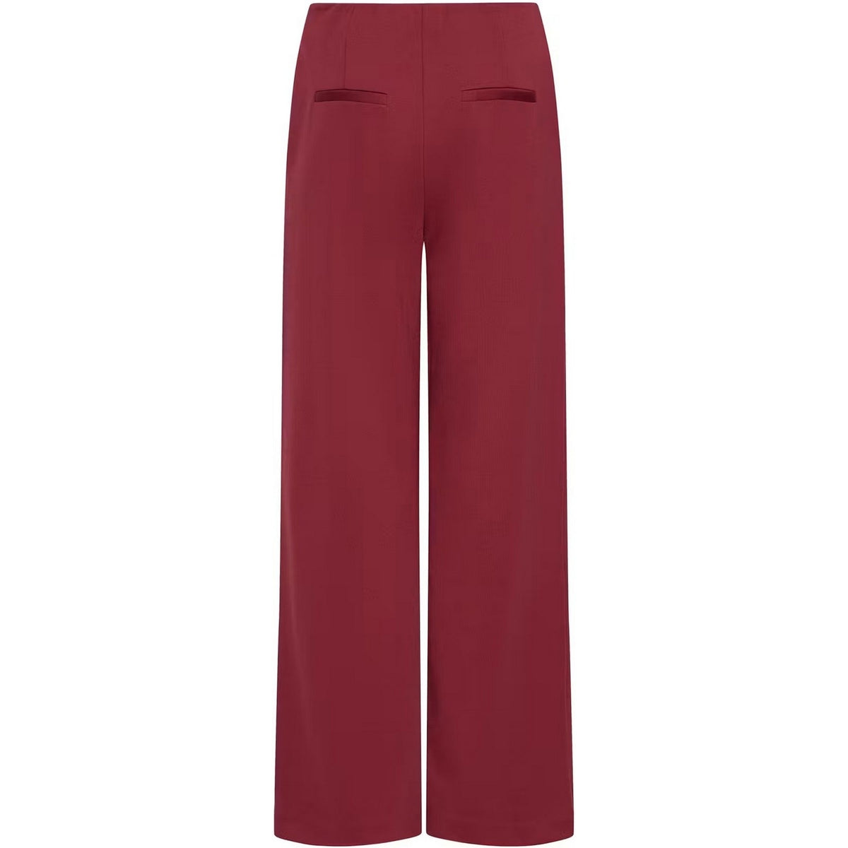 Pantaloni Donna Ichi - Ihkate Wide Pa2 - Rosso