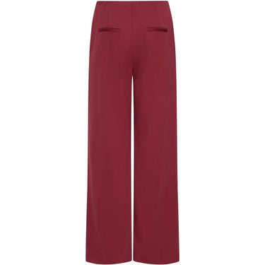 Pantaloni Donna Ichi - Ihkate Wide Pa2 - Rosso