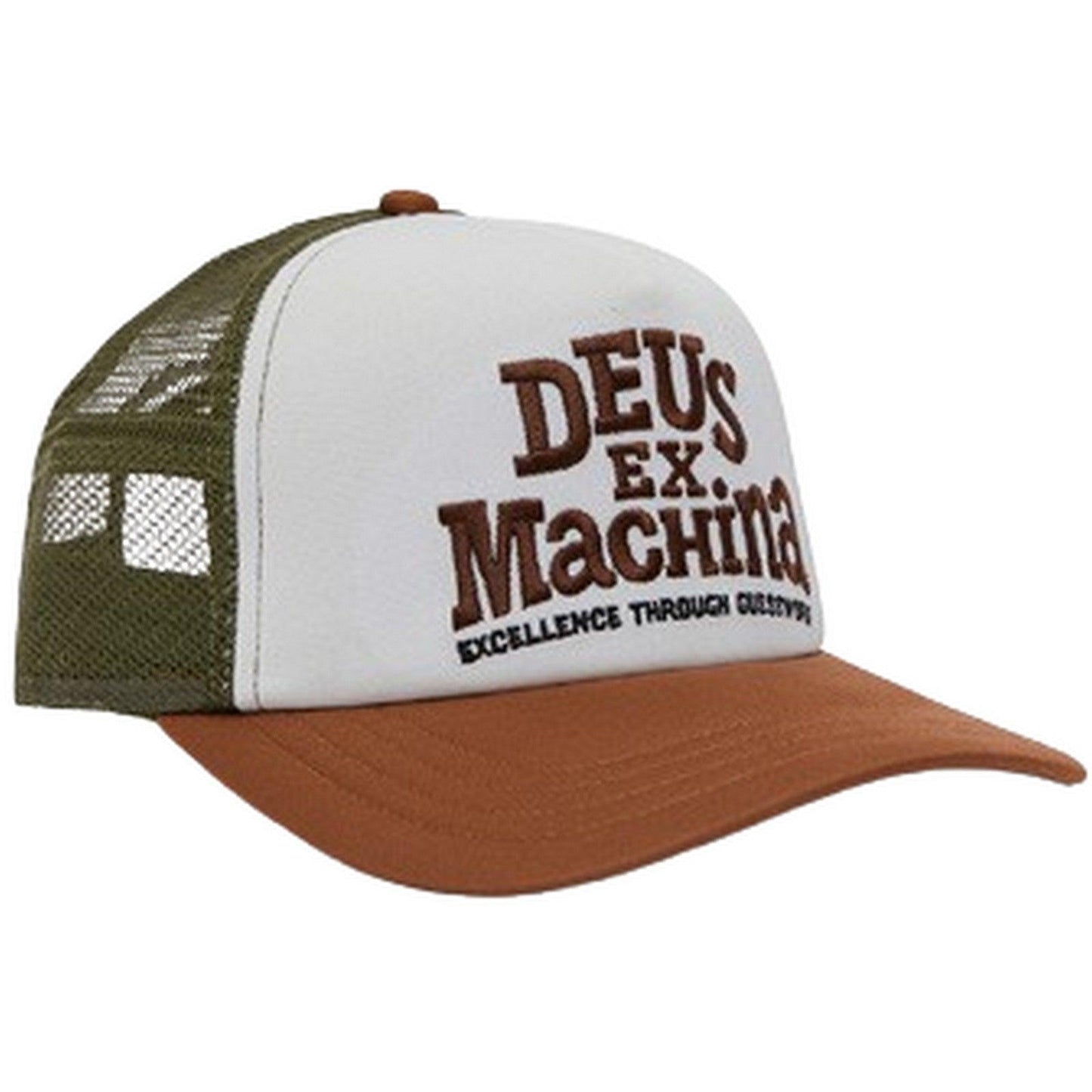 Cappellini da baseball Uomo Deus Ex Machina - Guesswork Trucker - Marrone