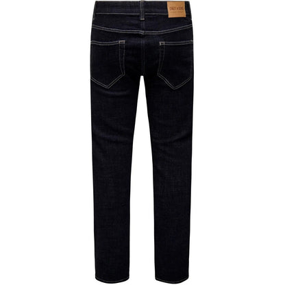 Jeans Uomo Only & Sons - Onsweft Reg. Rinse 9835 Pim Dnm - Blu