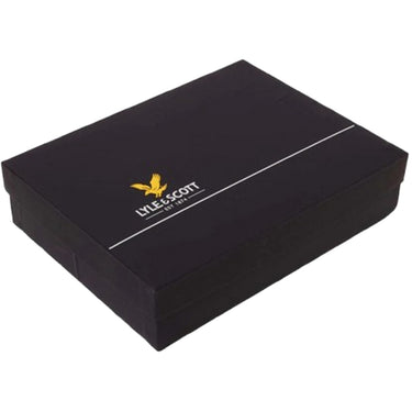 Berretti in maglia Uomo Lyle & Scott - Waffle Scarf and Beanie Set - Blu