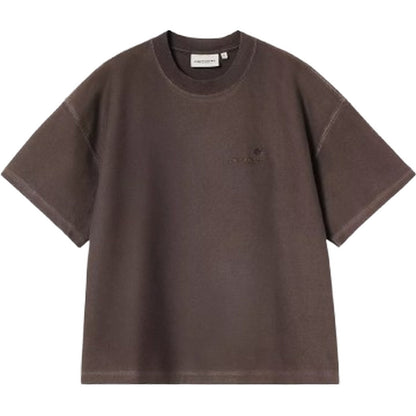 T-shirt Donna Carhartt Wip - W' S/S Lambert T-Shirt - Marrone