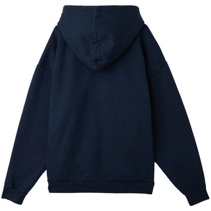 Felpe con cappuccio Unisex Obey - Lowercase Pigment Zip Hood Fleece - Blu