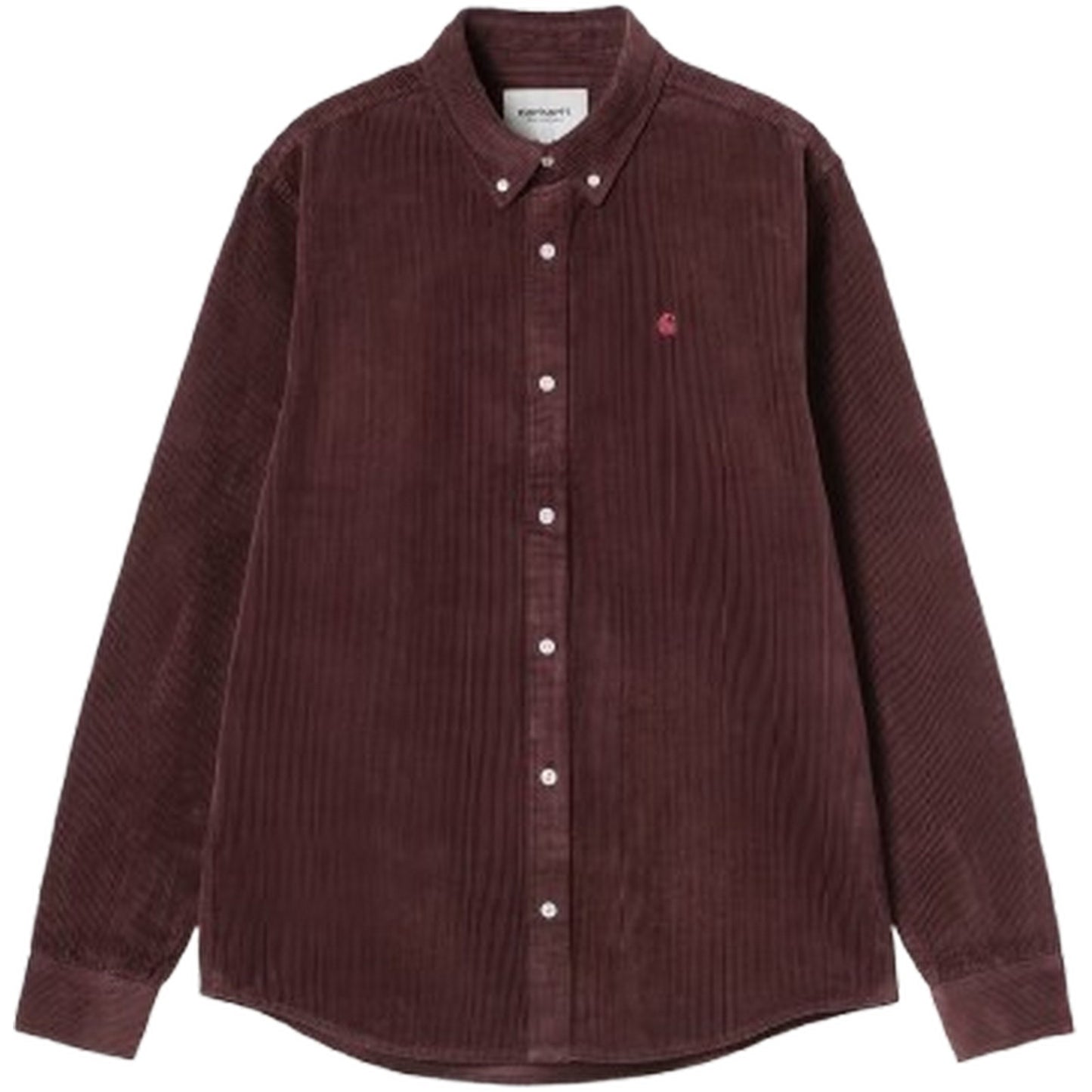 Camicie casual Uomo Carhartt Wip - L/S Madison Cord Shirt - Bordeaux
