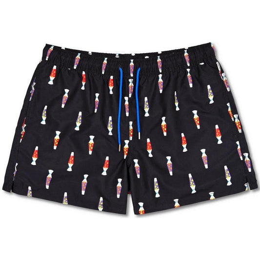 Pantaloncini e calzoncini Uomo Happy Socks - Light Me Up Swimshorts - Nero