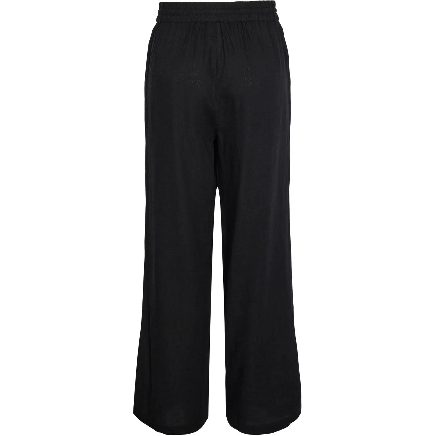 Pantaloni Donna Pieces - Pcpia Hw Wide Pants Wvn Noos - Nero
