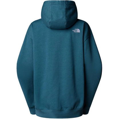 Felpe con cappuccio Donna The North Face - W Ess Os Hoodie Space - Turchese