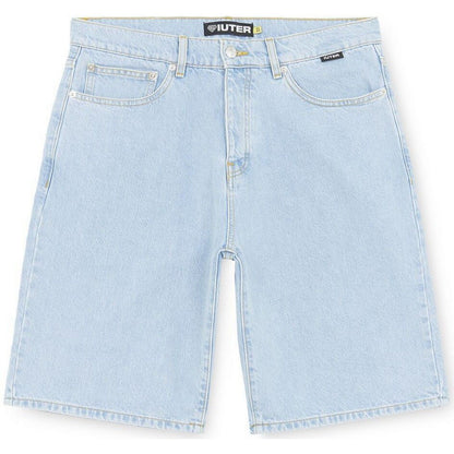 Pantaloncini Uomo Iuter - Loose Denim Shorts - Celeste