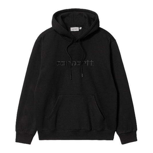 Felpe con cappuccio Uomo Carhartt Wip - Hooded Carhartt Sweat - Nero