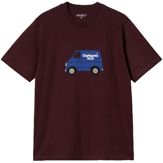 T-shirt Uomo Carhartt Wip - S/S Mystery Machine T-Shirt - Bordeaux