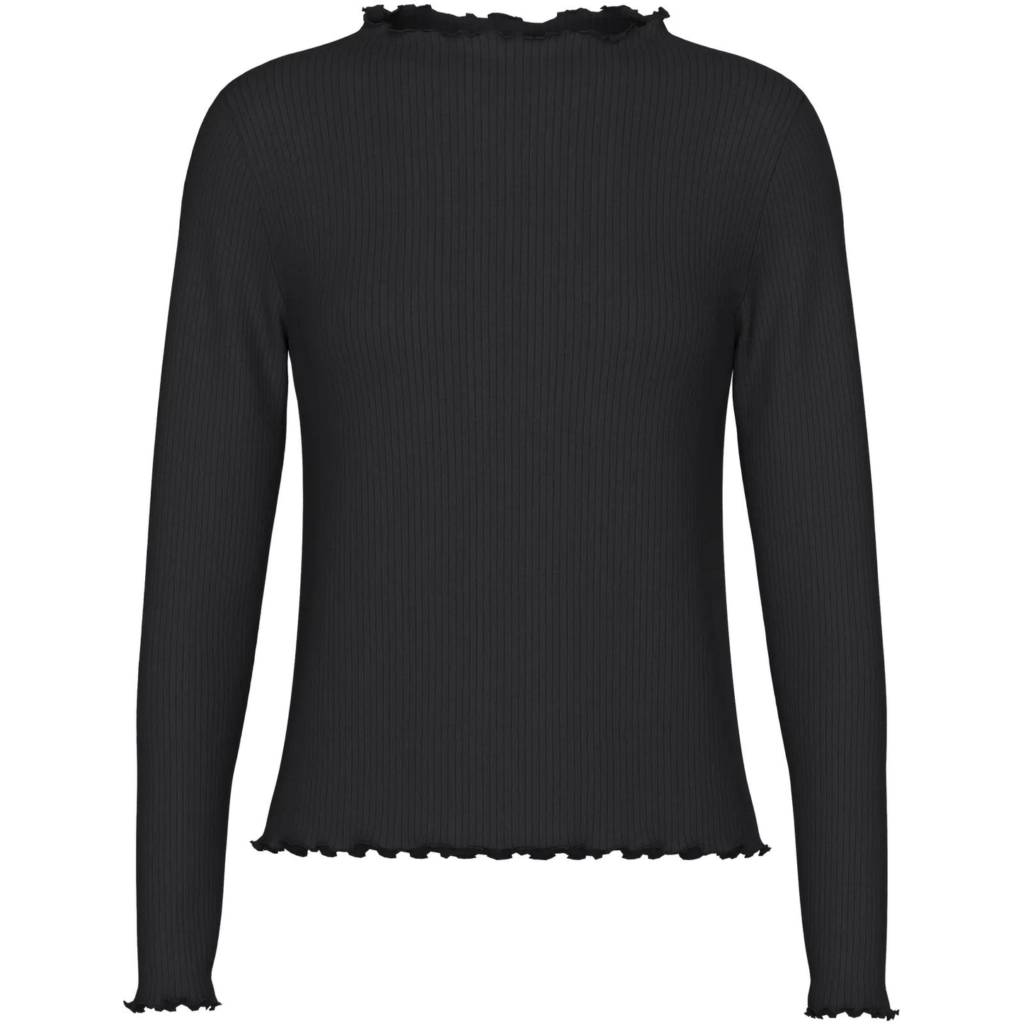 T-shirt Donna Pieces - Pcnicca Ls Top Jrs Noos - Nero