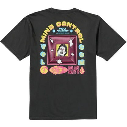 T-shirt Uomo Volcom - Space Thing Sst - Grigio