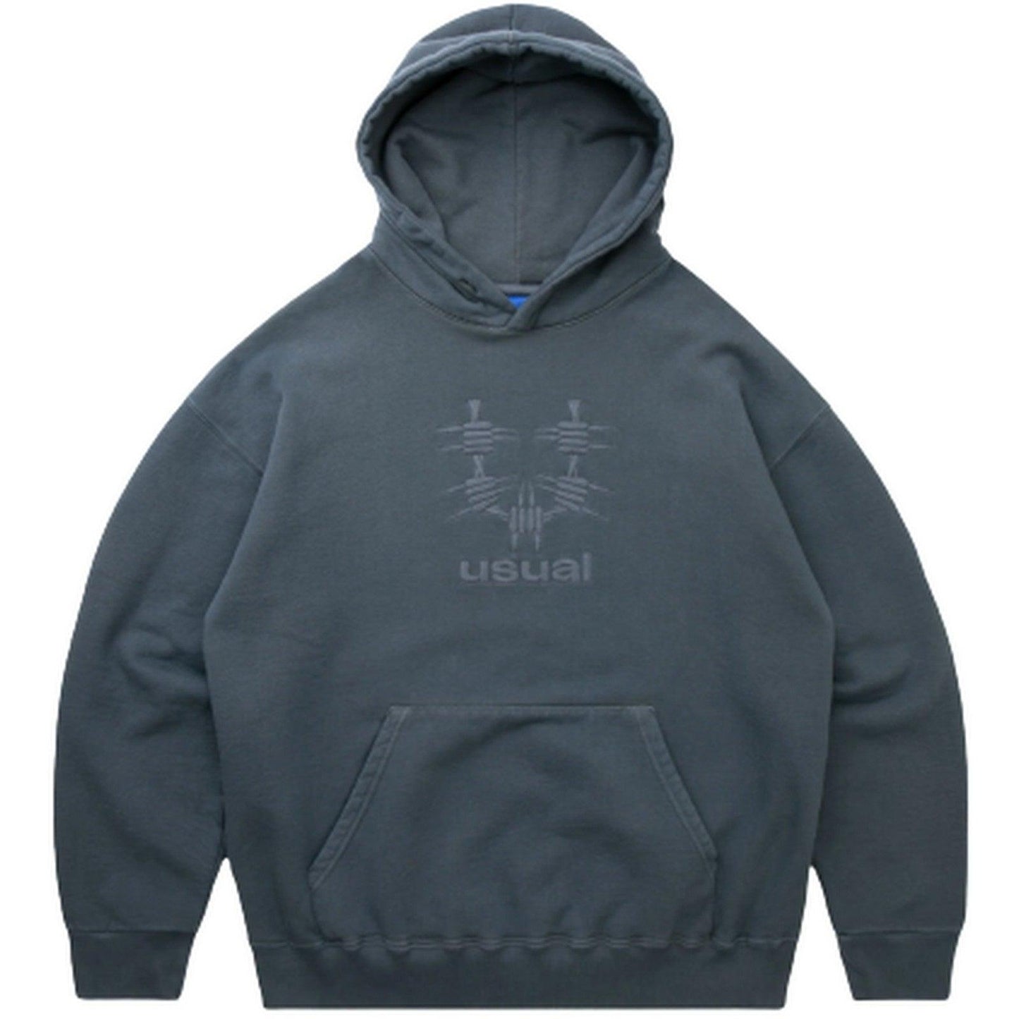 Felpe con cappuccio Uomo Usual - About Hoodie Winter - Grigio