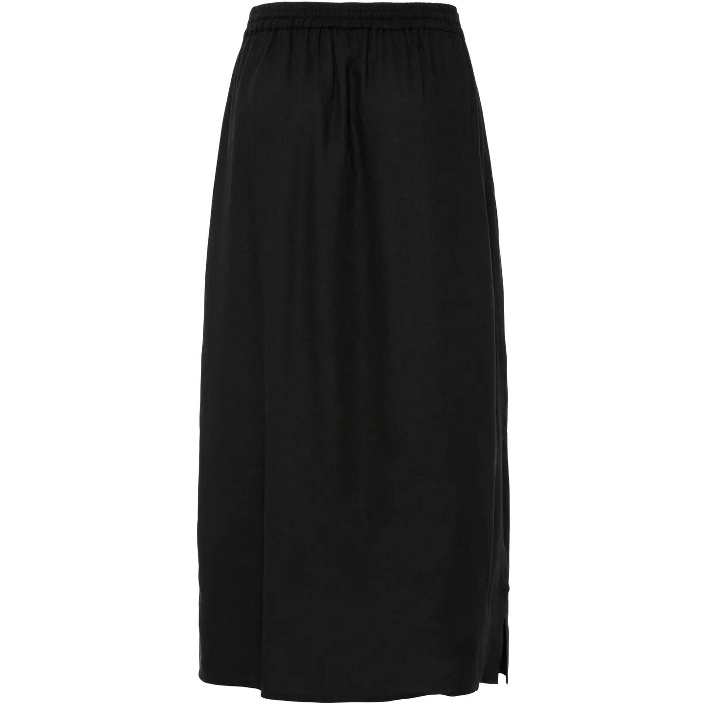 Casual Skirts Women Pieces - Pcpia Mw Ankle Skirt Wvn Noos - Black