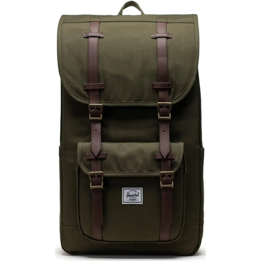 Zaini Casual Unisex Herschel - Herschel Little America Backpack - Verde