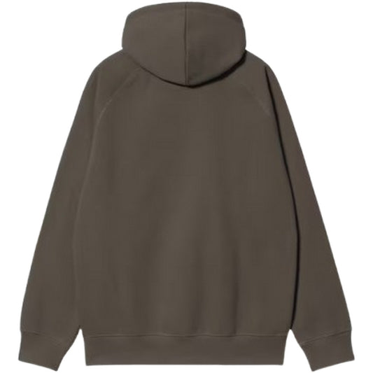 Felpe con cappuccio Uomo Carhartt Wip - Hooded Chase Sweat - Fango