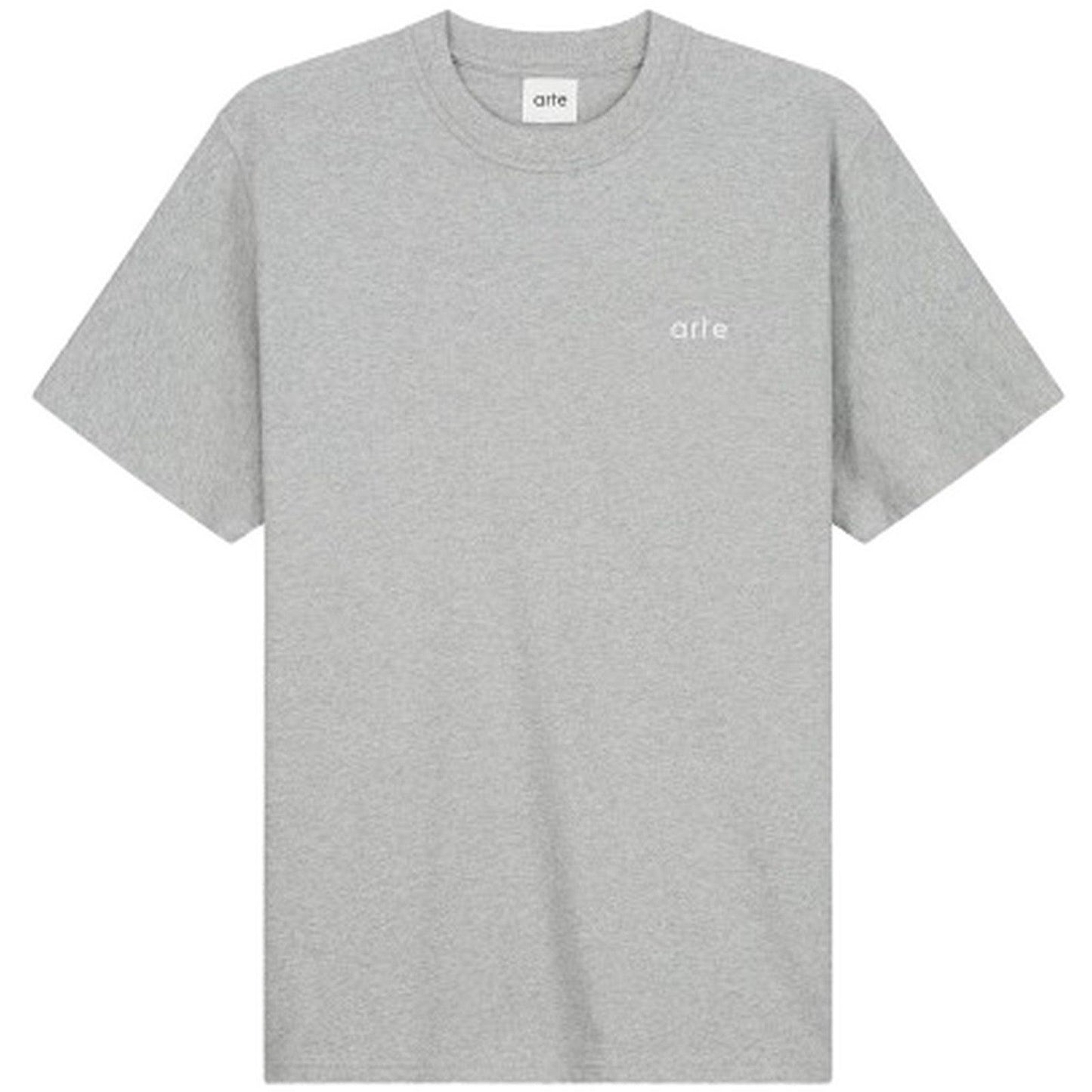 T-shirt Uomo Arte Antwerp - Circle Runner Back Print - Grigio