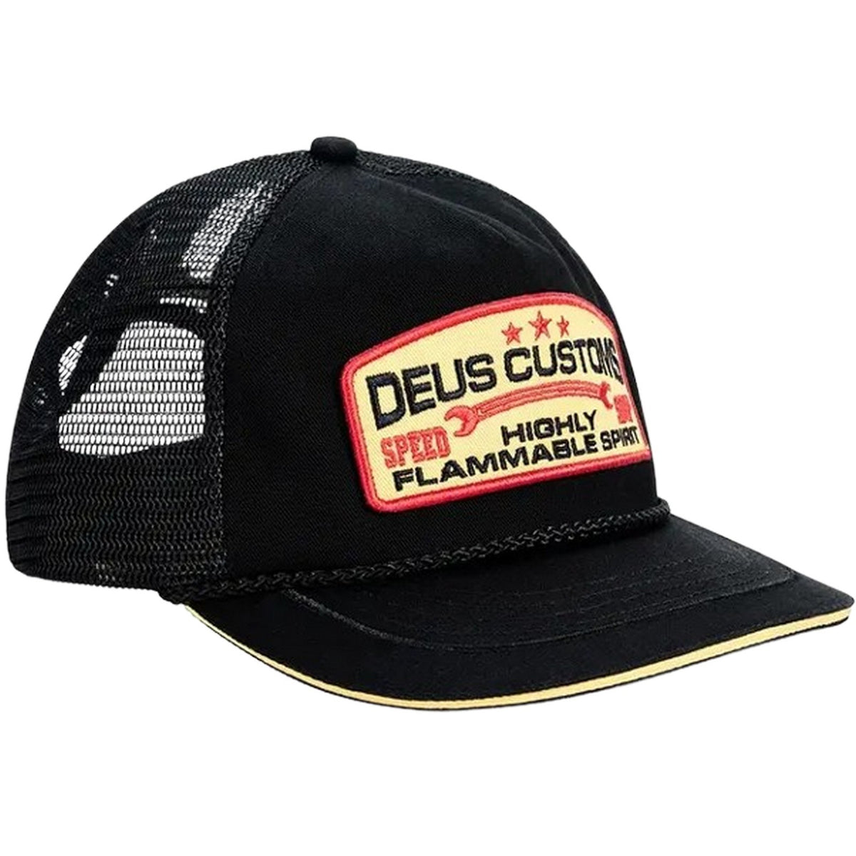 Cappellini da baseball Uomo Deus Ex Machina - Trife Life Trucker - Nero