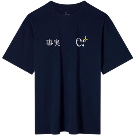 T-shirt Uomo Edwin - Fact Ts - Blu