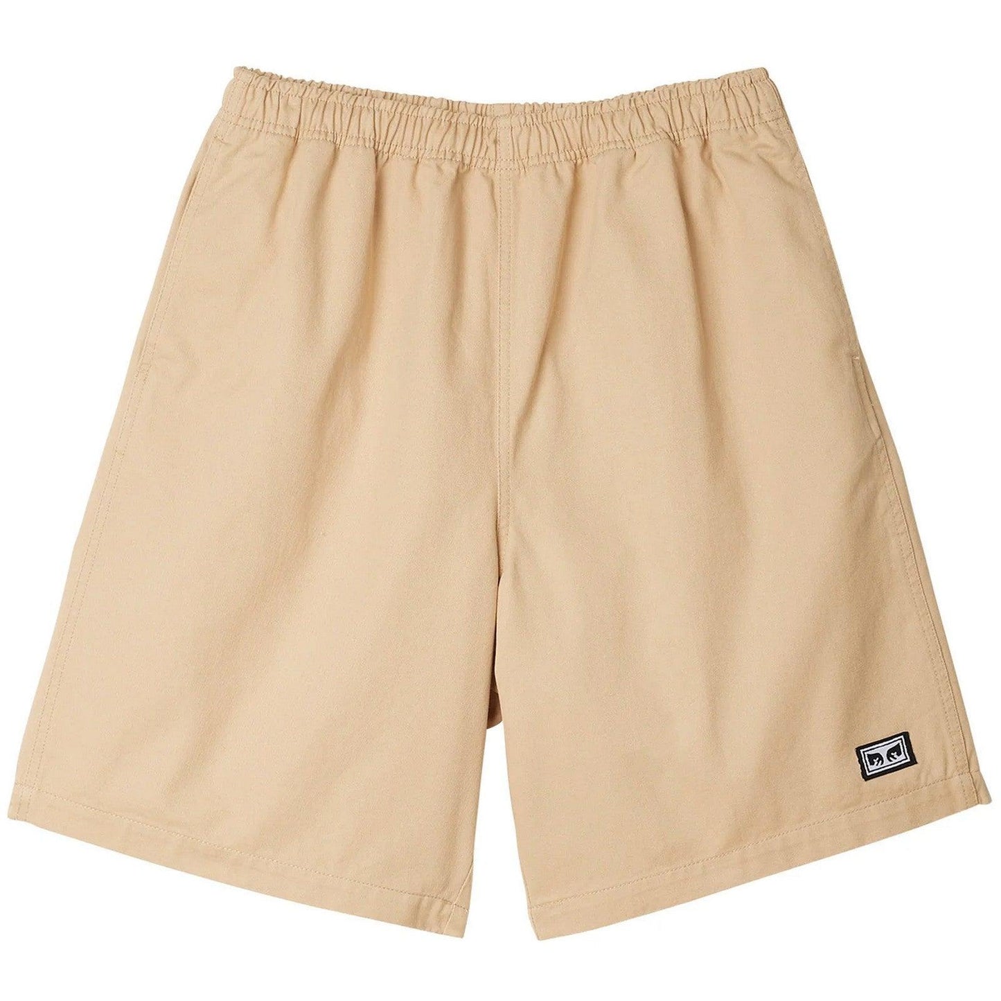 Pantaloncini Uomo Obey - Easy Relaxed Twill Short - Beige