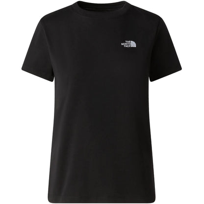 T-shirt Donna The North Face - W Evolution Simple Dome Slm Short Sleeve - Nero