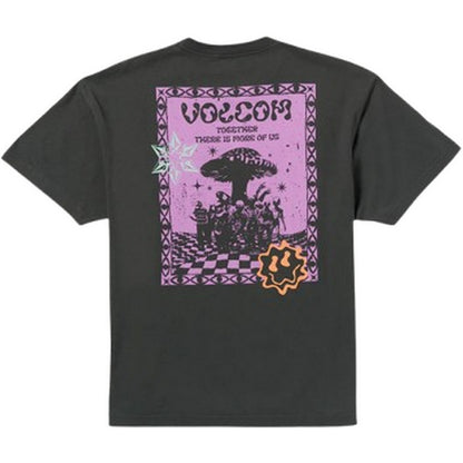 T-shirt Uomo Volcom - Forcefield Sst - Grigio