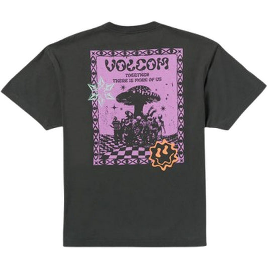 T-shirt Uomo Volcom - Forcefield Sst - Grigio