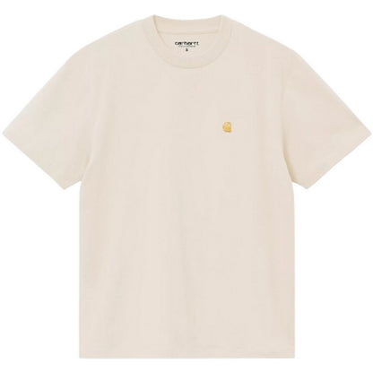 T-shirt Donna Carhartt Wip - W' S/S Chase T-Shirt - Bianco