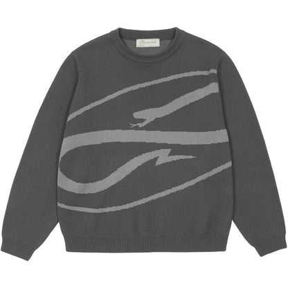 Felpe senza cappuccio Uomo Propaganda - Sweater Logo Atom - Grigio