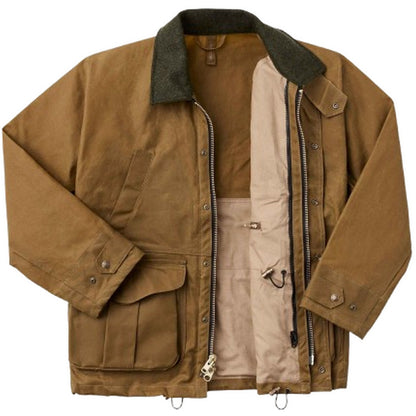 Giacche Uomo Filson - Tin Cloth Field Jacket Oil Finish - Marrone
