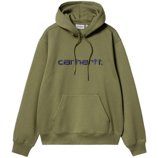 Felpe con cappuccio Uomo Carhartt Wip - Hooded Carhartt Sweat - Verde