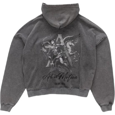 Felpe con cappuccio Uomo Les Artists - Hoodie Zip Box Fit - Grigio