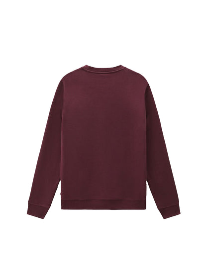 Felpe senza cappuccio Uomo Dickies - Oakport Sweatshirt - Bordeaux