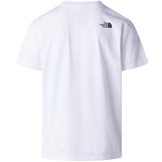 T-shirt Uomo The North Face - M Evolution Box Half Dome Regular Short - Bianco