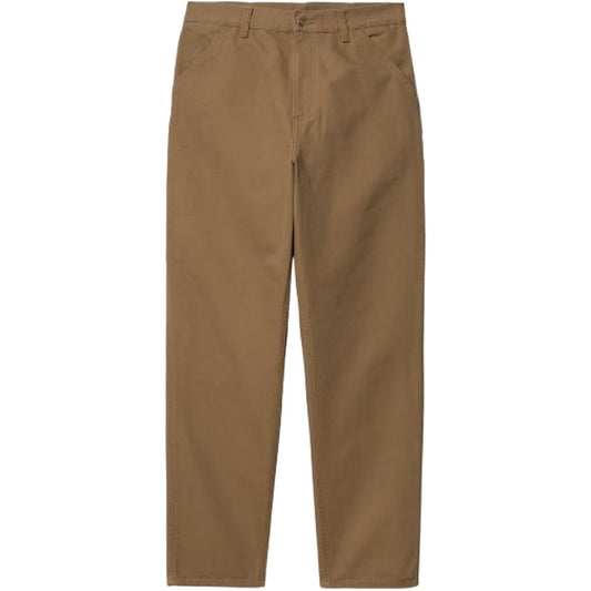 Pantaloni Uomo Carhartt Wip - Single Knee Pant - Marrone