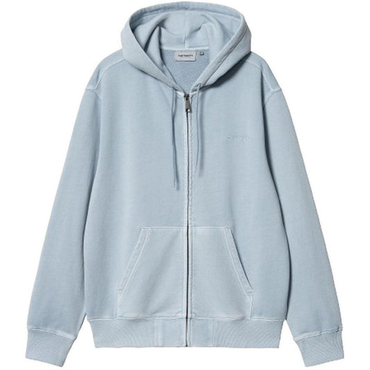 Felpe con cappuccio Uomo Carhartt Wip - Hooded Duster Script Jacket - Blu