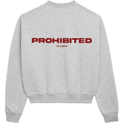 Felpe senza cappuccio Uomo Prohibited - 10119 Crew Neck - Grigio