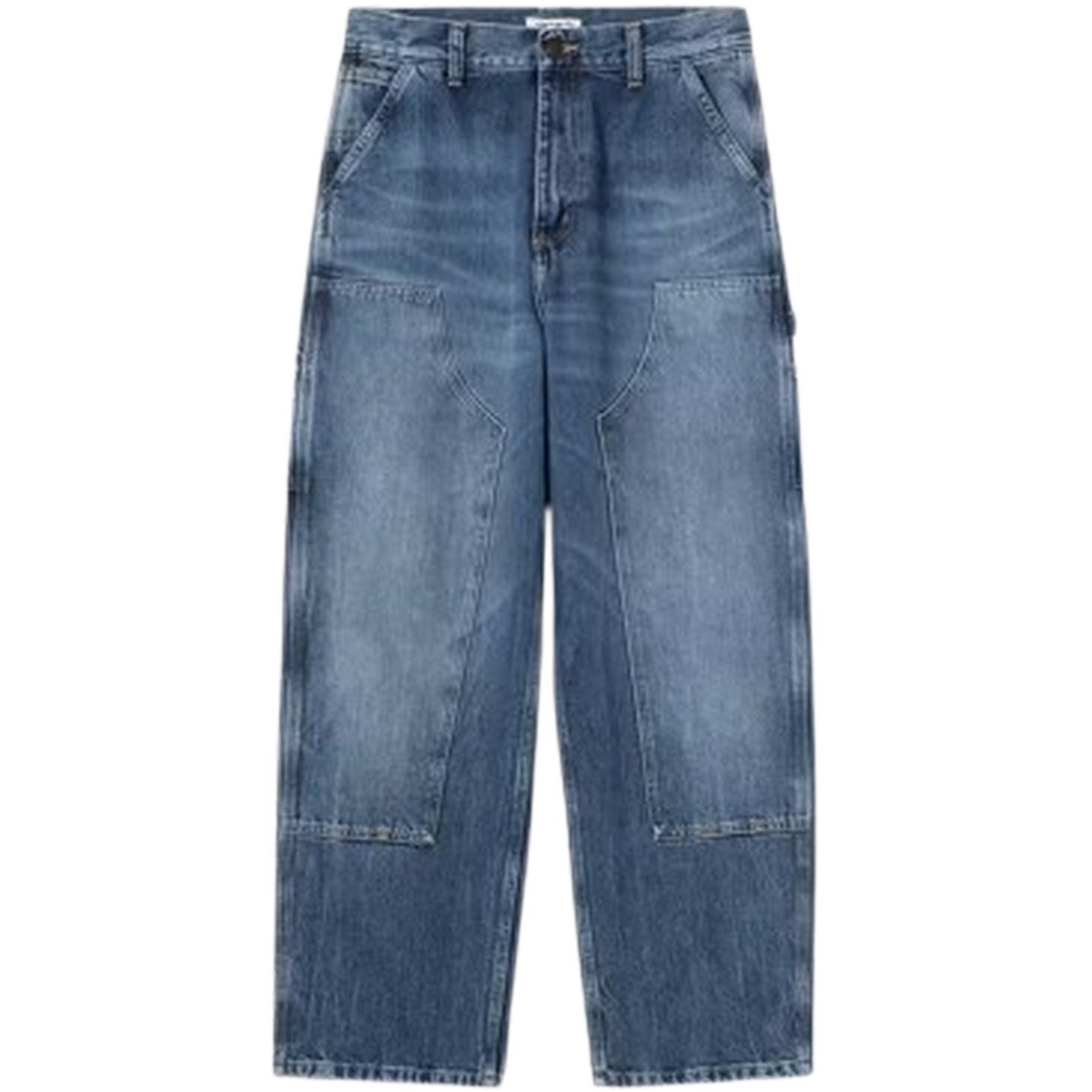 Pantaloni Donna Carhartt Wip - W' Brandon Double Knee Pant - Blu