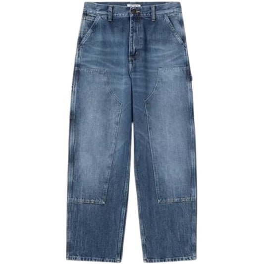 Pantaloni Donna Carhartt Wip - W' Brandon Double Knee Pant - Blu