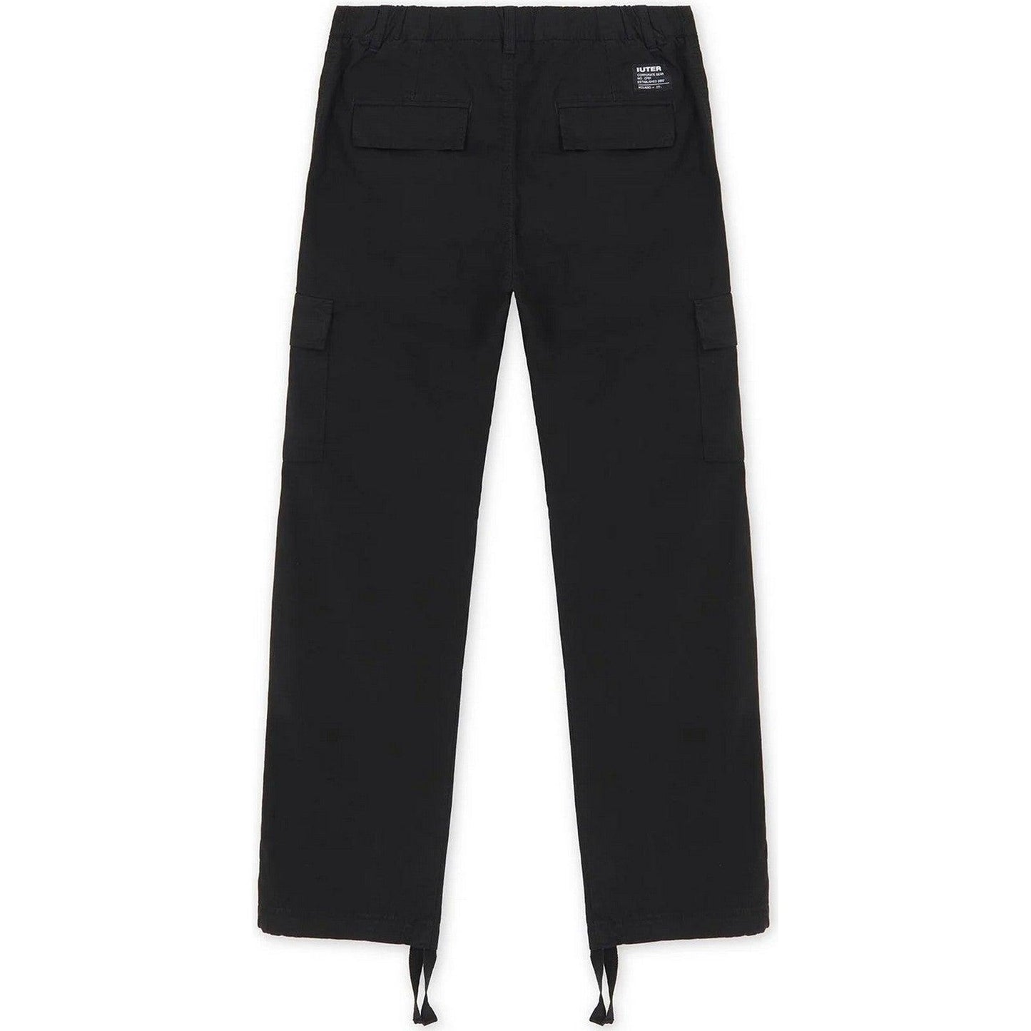 Pantaloni Uomo Iuter - Cargo Ripstop Pants - Nero