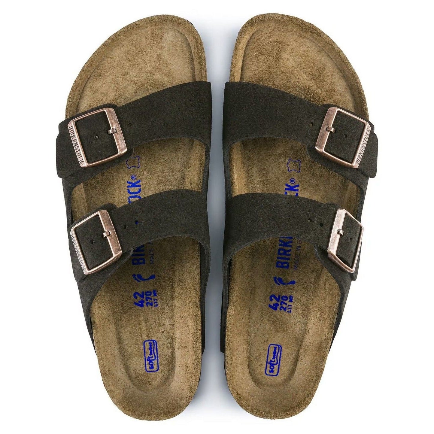 Sandali Unisex Birkenstock - Arizona Sfb - Marrone