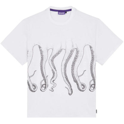 T-shirt Uomo Octopus - Octopus Outline Tee - Bianco